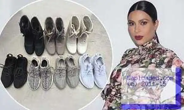 Kim Kardashian donates 1,000 pairs of shoes to charity